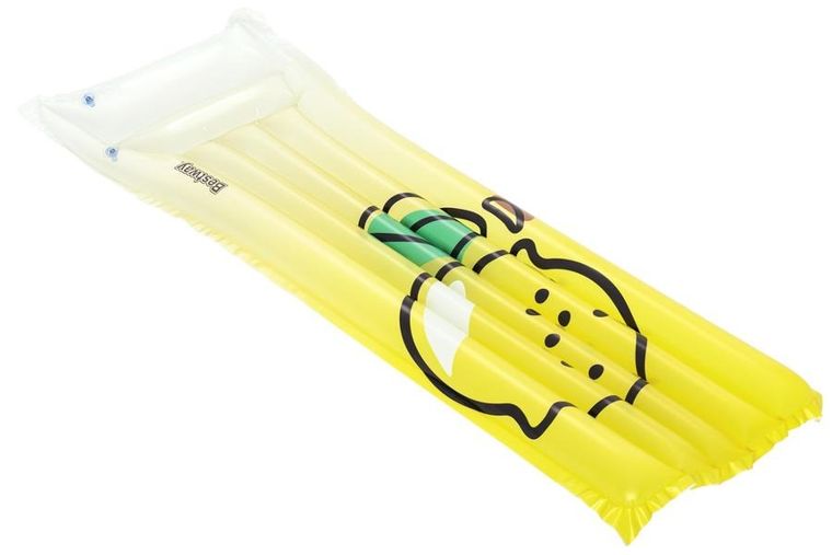 Bestway, materac dmuchany, cytrynka, 183-69 cm