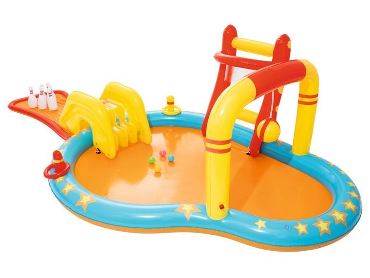 Bestway, Nocny obóz, dmuchany plac zabaw, 435-213-117 cm