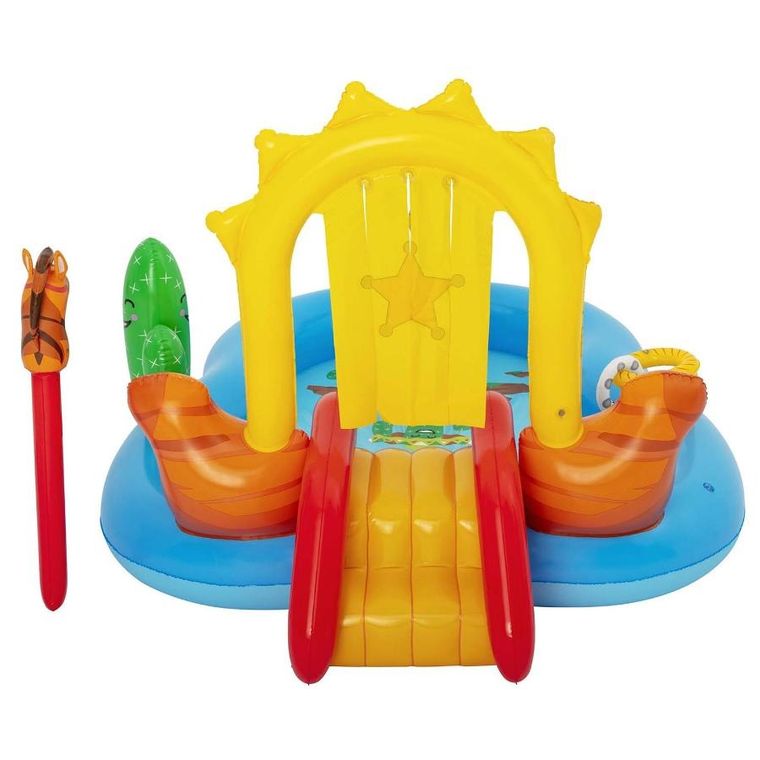 Bestway, plac zabaw dmuchany, Dziki Zachód, 264-188-140 cm