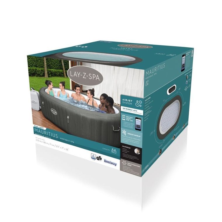 Bestway, smuchane spa, 5-7 osobowe, 270-180-71 cm