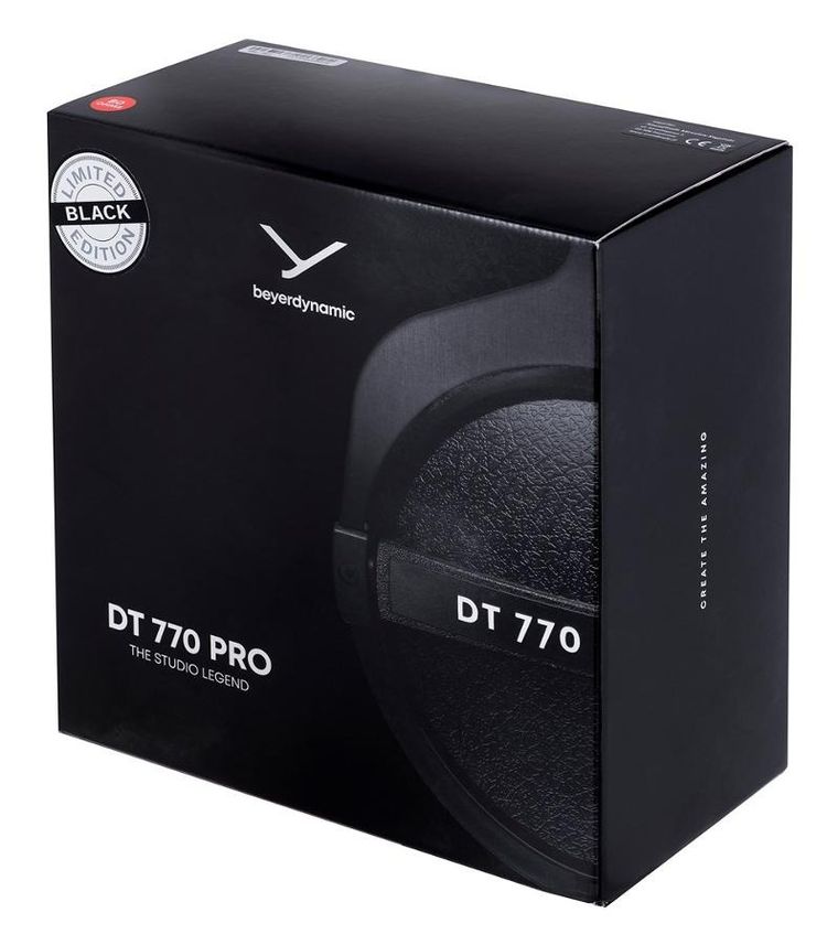 Beyerdynamic, DT 770 PRO 80 OHM LIMITED EDITION, słuchawki studyjne, zamknięte