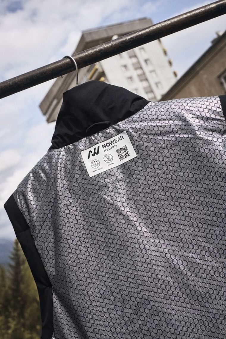 Bezrękawnik unisex oversize podgrzewany na USB NOWEAR