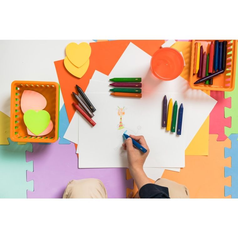 Bic, Kids, Plastidecor Triangle, kredki świecowe trójkątne, 12 kolorów