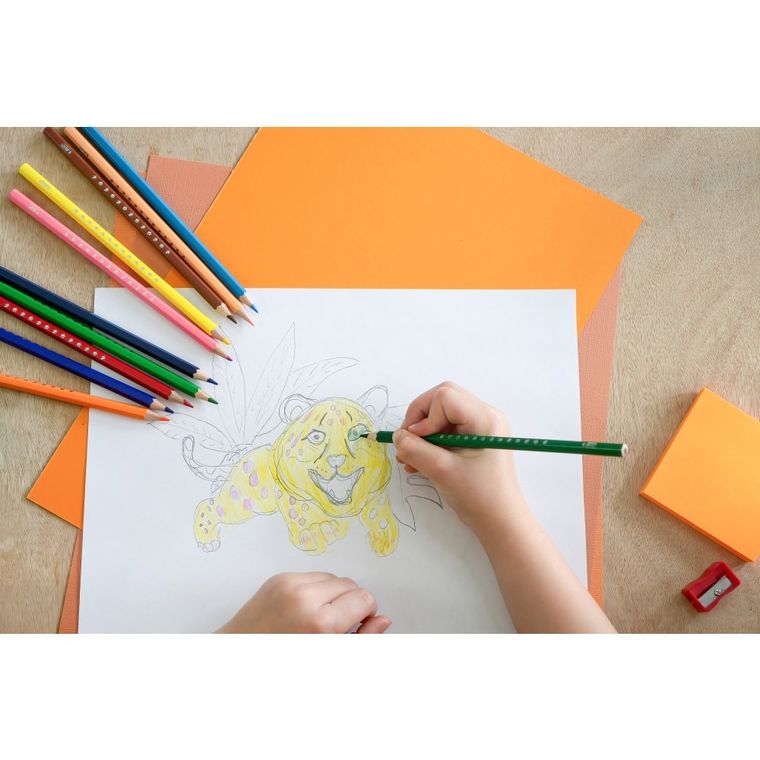 Bic, Kids, Smooth, kredki drewniane, 24 szt.