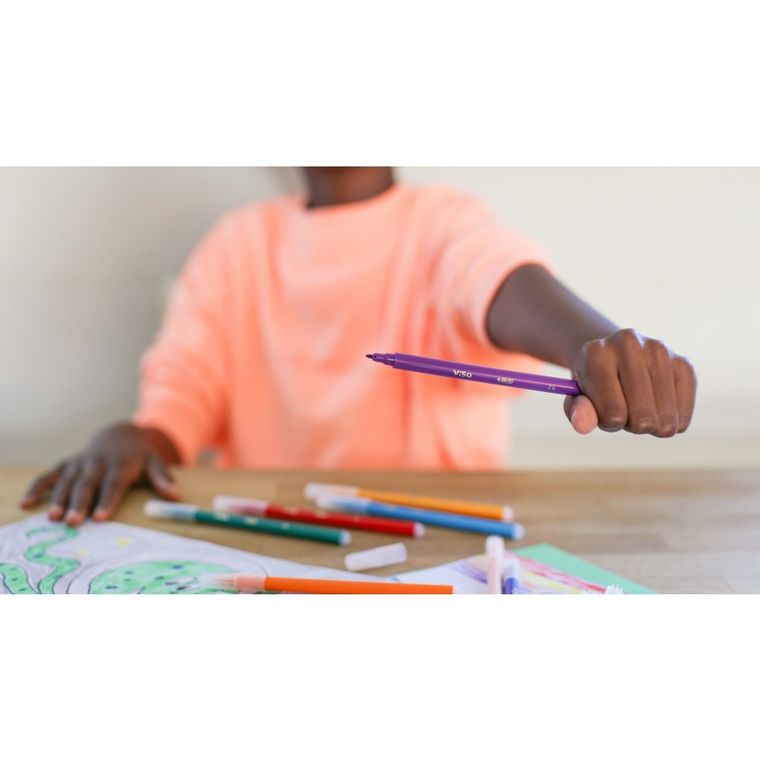 Bic, Kids, Visa, flamastry, 24 szt.