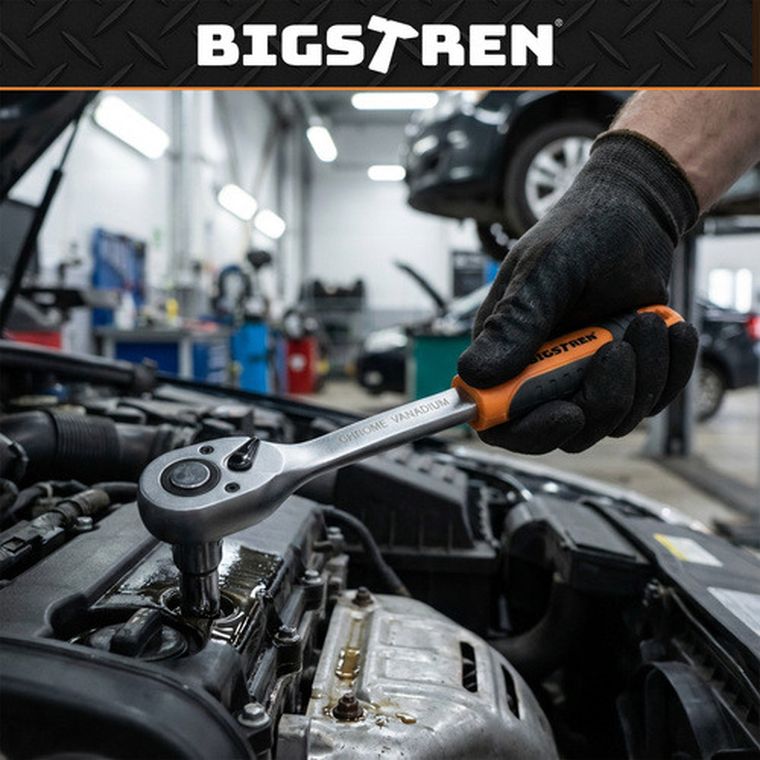 Bigstren, zestaw narzędzi w walizce, 72 elementy