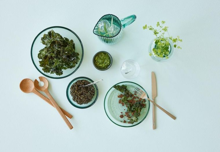 Bitz, Kusintha, talerz, green, 18 cm