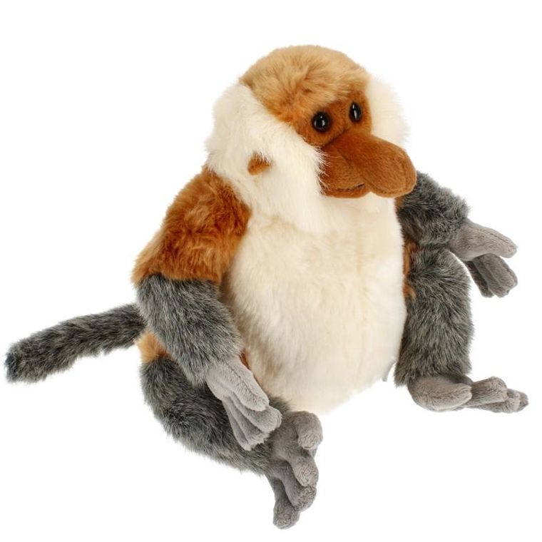 Biuro-Set, Nosacz Sundajski, małpa, maskotka, 33 cm