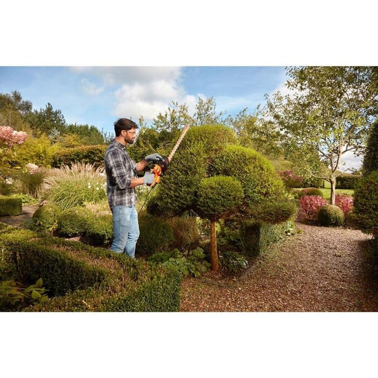 Black&Decker, elektryczne nożyce do żywopłotu, 550W, 60 cm