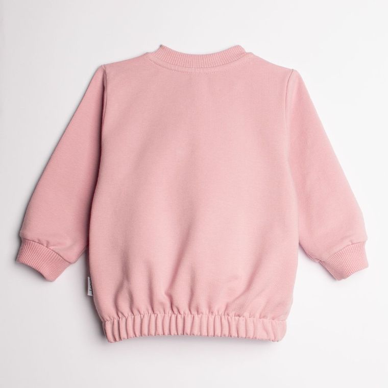 Bluza dziewczęca, rozpinana, różowa, Nicol