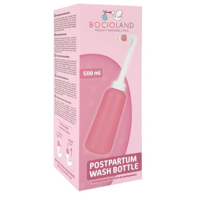 Bocioland, butelka poporodowa do podmywania okolic intymnych, 500 ml