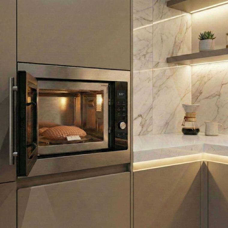 Bocioland, Miś, termofor z pestek wiśni z lawendą, wafel, brązowy