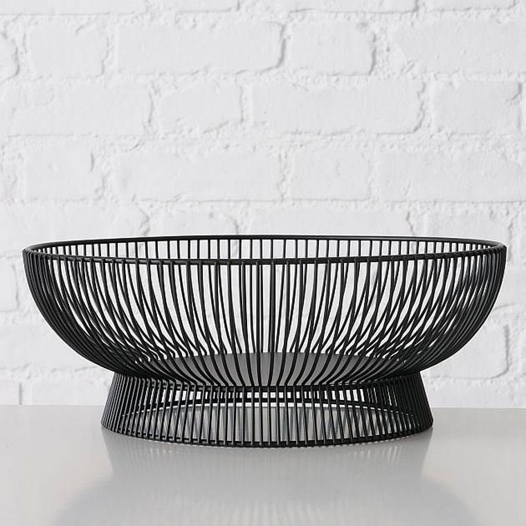 Boltze Home, Balu, misy dekoracyjne, czarne, 2 szt.