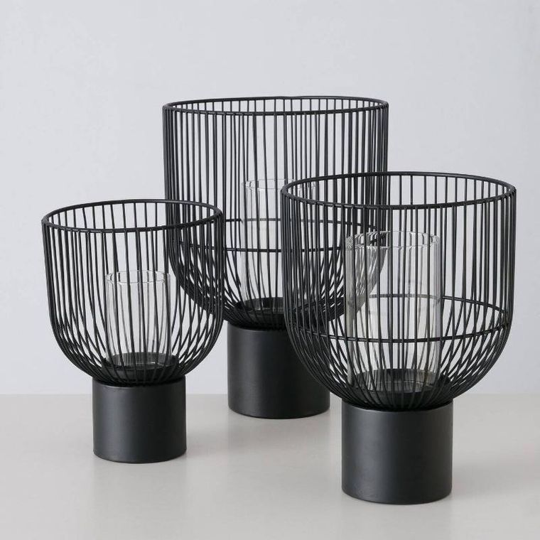 Boltze Home, Candy, świeczniki, 3 szt.