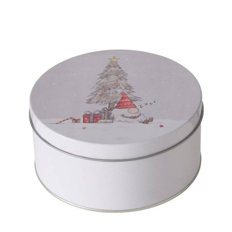 Boltze Home, Fiete, zestaw trzech puszek do przechowywania, średnica 14-20 cm