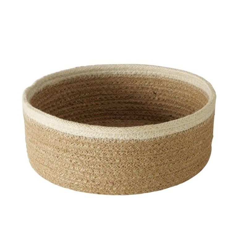 Boltze Home, kosze dekoracyjne Cunas, 3 szt., jutowe