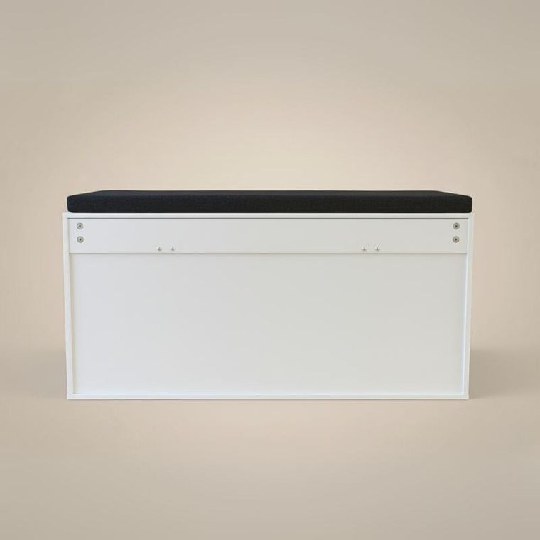 Boximo, Gradia, szafka na buty z siedziskiem i wysuwanymi półkami, 100-34-50 cm