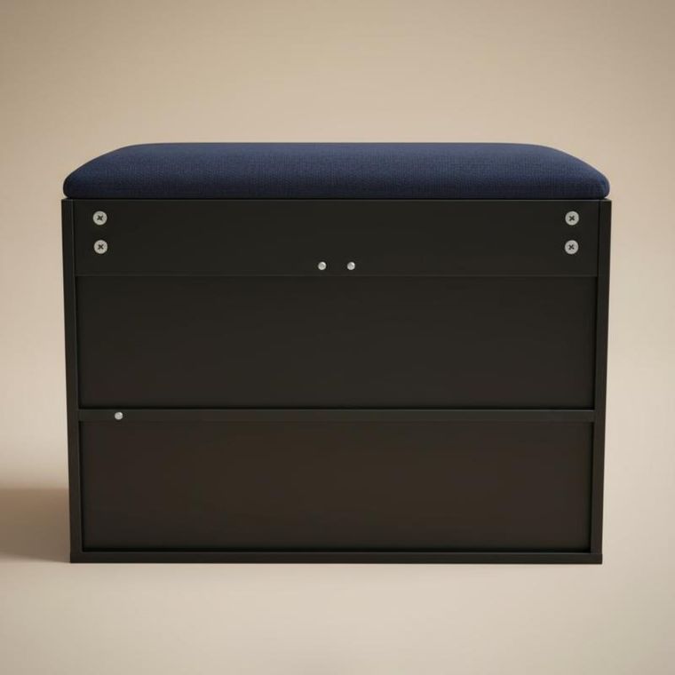 Boximo, Leva, szafka na buty z siedziskiem, 60-30-47 cm