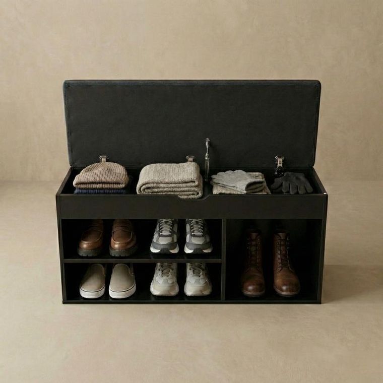 Boximo, Tria, szafka na buty z siedziskiem, 80-43-30 cm