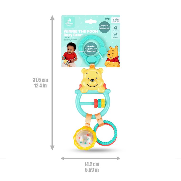 Bright Starts, Kubuś Puchatek, zawieszka sensoryczna