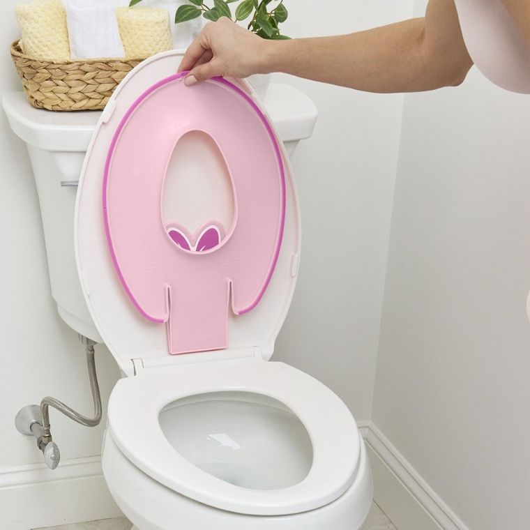 Bright Starts, Myszka Minnie, Flip & Sit, nakładka na toaletę, 18m+