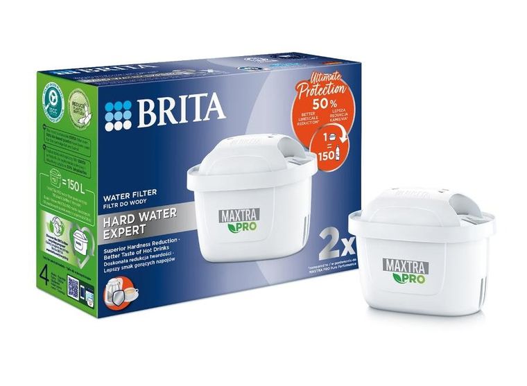 Brita, Maxtra Pro Hard Water Expert, filtr do wody, 2 szt.