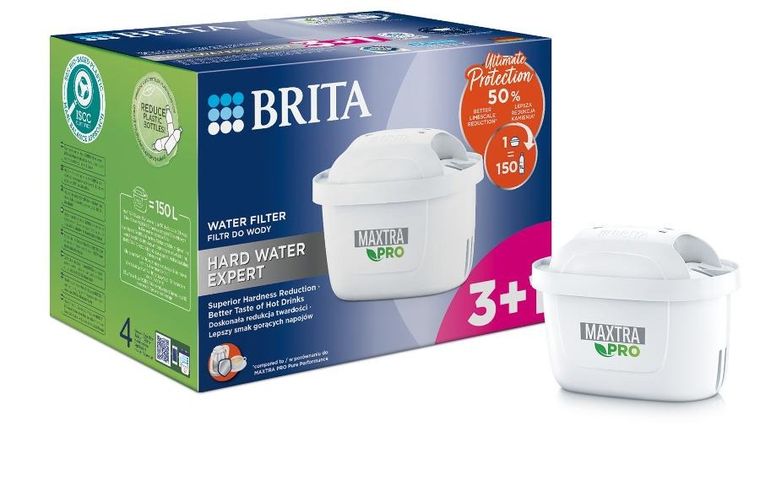 Brita, Maxtra Pro Hard Water Expert, filtr do wody, 4 szt.