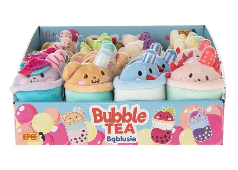 Bubble Tea, Bąblusie, pluszowy napój-zwierzaczek, maskotka, 8 cm