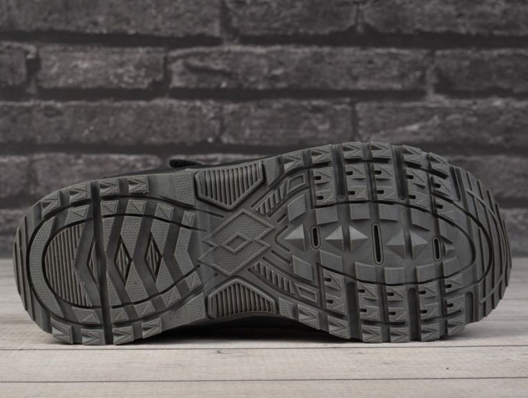 Buty sportowe damskie, czarne, Lotto Ketcham Low