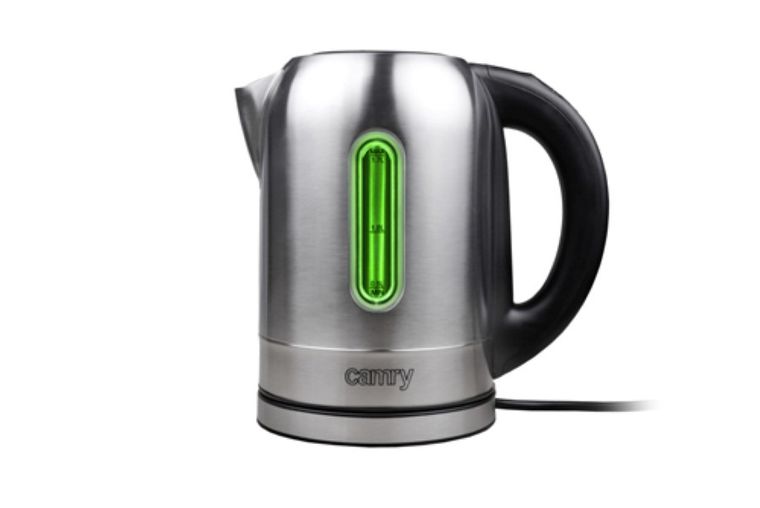 Camry, czajnik elektryczny, metalowy, 1.7 L, 2200W, CR 1253