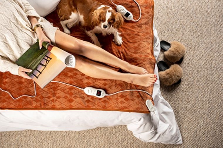 Camry, elektryczny koc podkładowy z czasomierzem, CR 7436