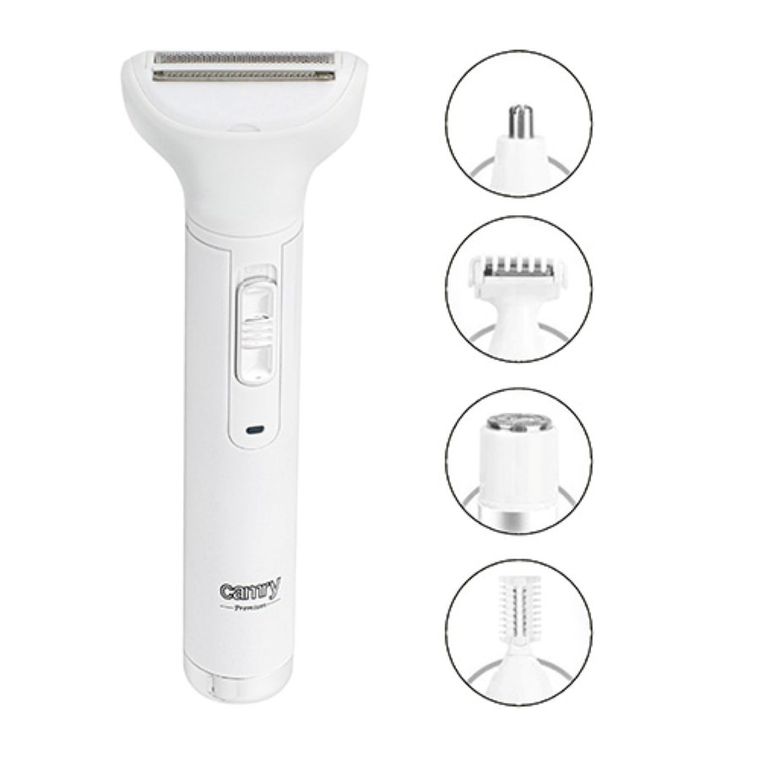 Camry, golarka foliowa z trymerem, zestaw wielofunkcyjny do ciała