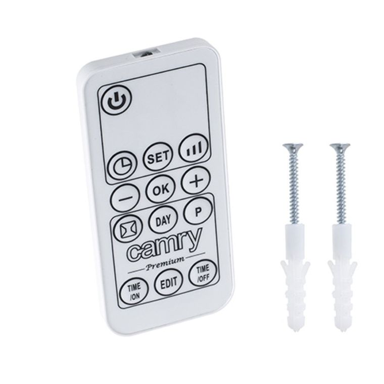 Camry, grzejnik łazienkowy z LCD