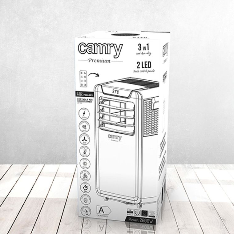 Camry, klimatyzator przenośny, CR 7912