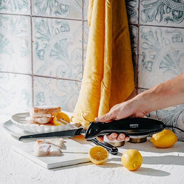 Camry, nóż elektryczny, zestaw noży