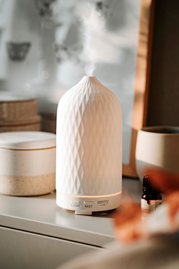 Camry, ultradźwiękowy dyfuzor zapachowy, 3w1, CR 7970, biały