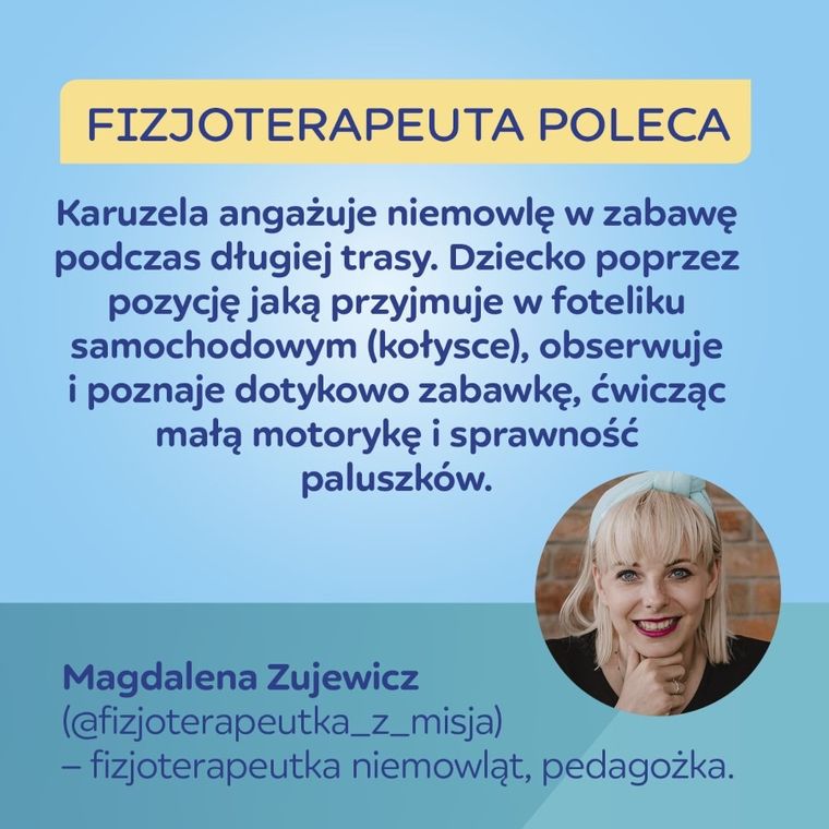 Canpol babies, BabiesBoo, sensoryczna karuzela podróżna