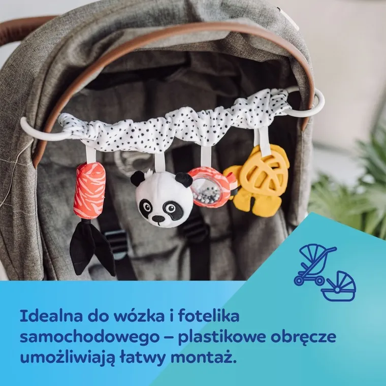 Canpol babies, BabiesBoo, sensoryczna zawieszka do wózka