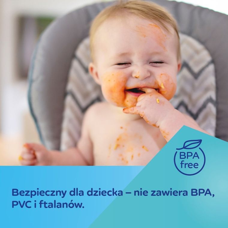 Canpol babies, Serce, talerz silikonowy z przyssawką, różowy