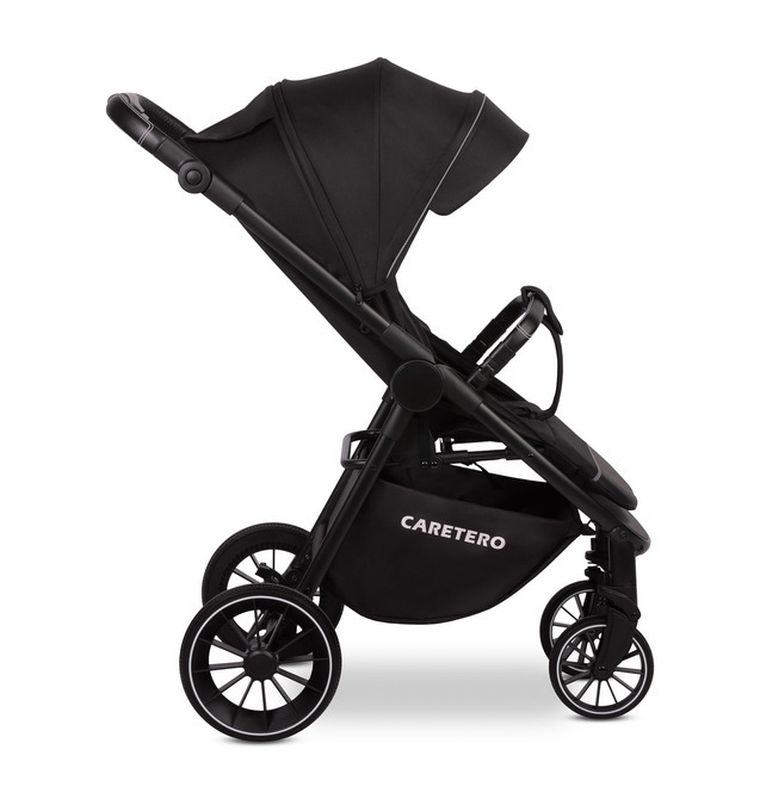 Caretero, Agil, wózek spacerowy, black