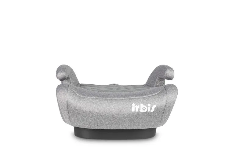 Caretero, Irbis, fotelik samochodowy, podstawka, i-Size, grey melange, 125-150 cm