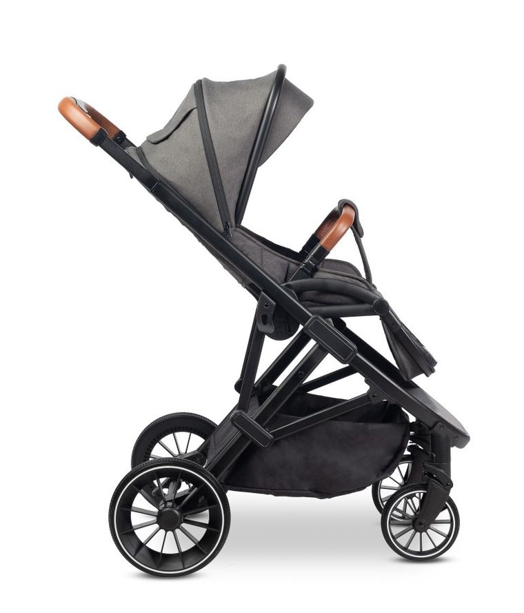 Caretero, Ratio, wózek spacerowy, Dark Grey