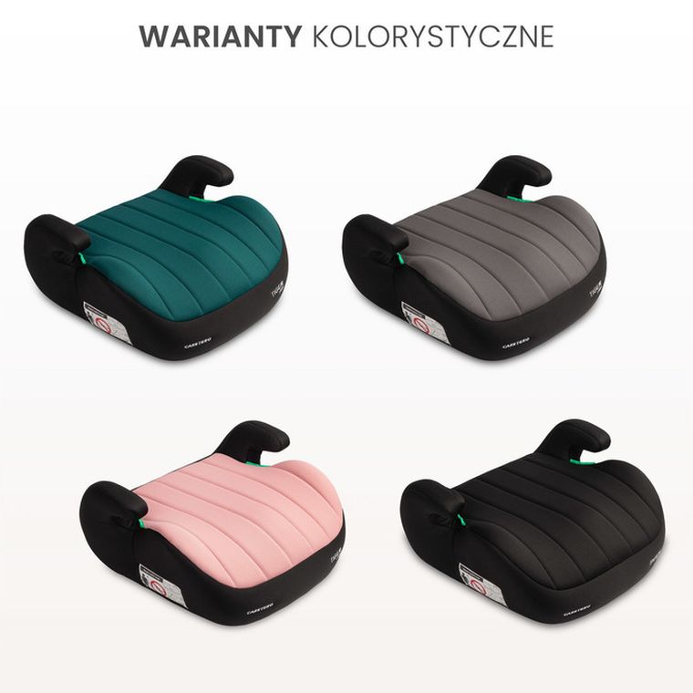 Caretero, Tiger i-Size, fotelik samochodowy, black, 125-150 cm