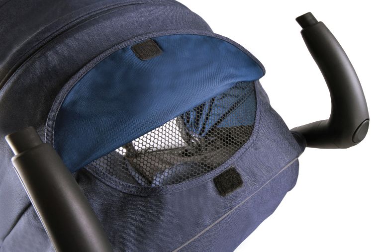 Caretero, Titan, wózek spacerowy, granatowy