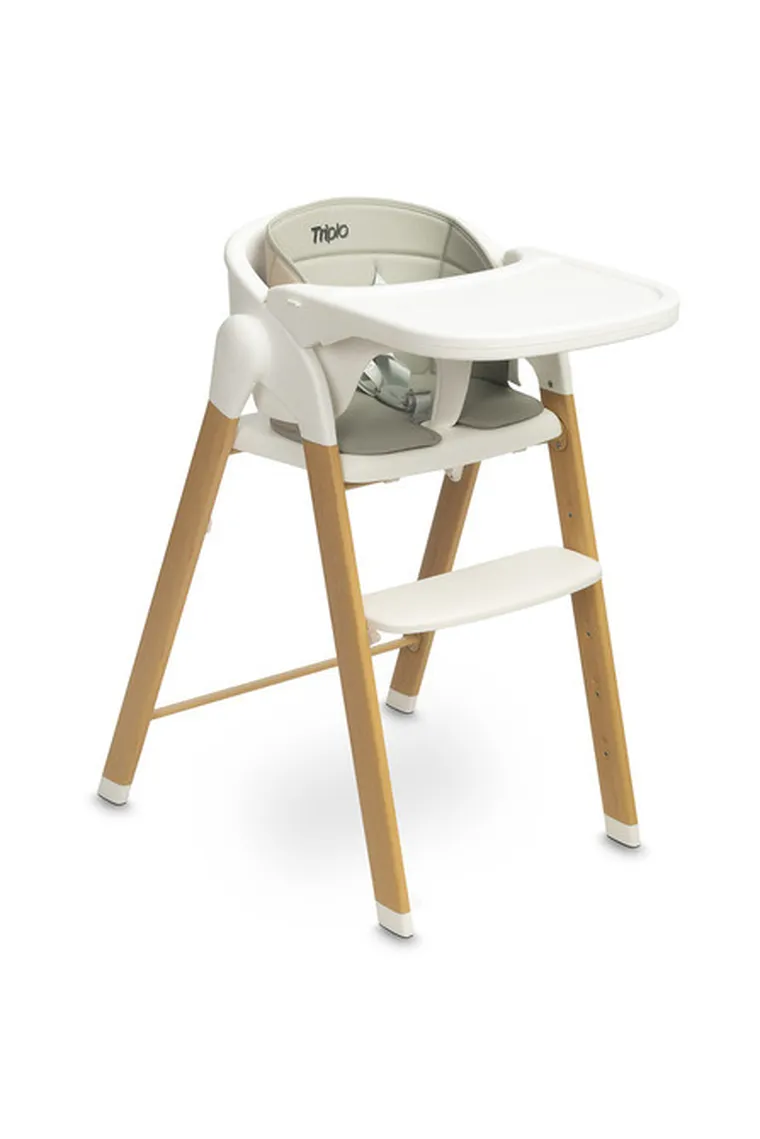 Caretero, Triplo, krzesełko do karmienia, 3w1, grey