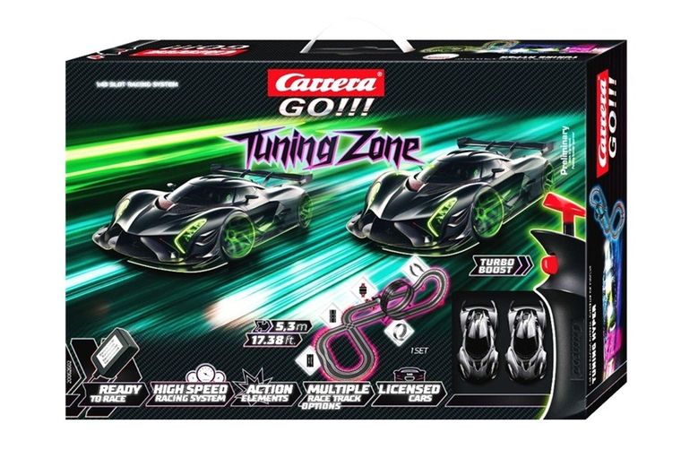 Carrera Go, Tuning Zone, tor wyścigowy z pojazdami, 5,3m