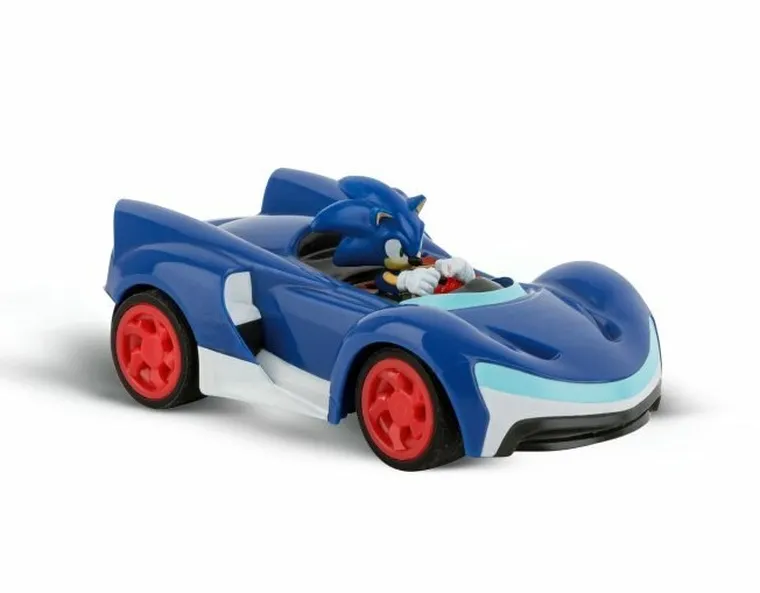 Carrera, Sonic the Hedgehog, Mini tor samochodowy z pojazdami zdalnie sterowanymi