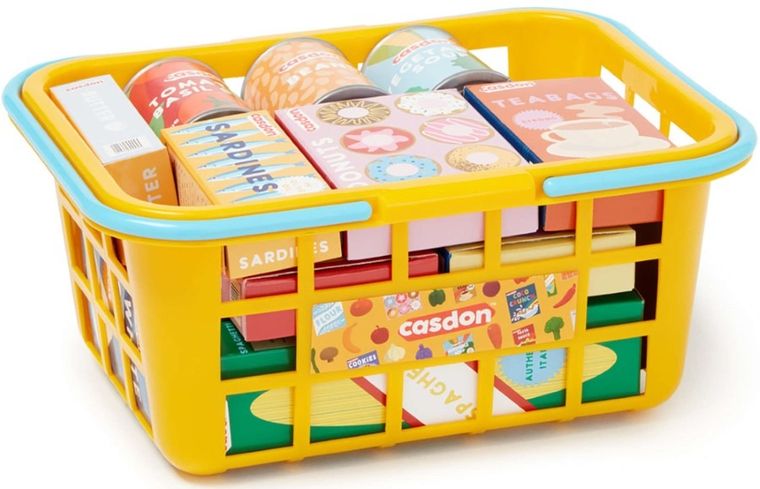 Casdon, koszyk sklepowy z akcesoriami