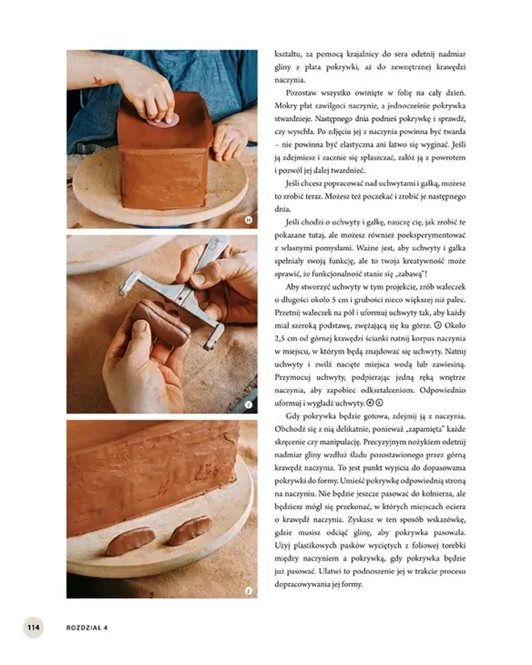 Ceramika. Praktyczny poradnik lepienia z gliny