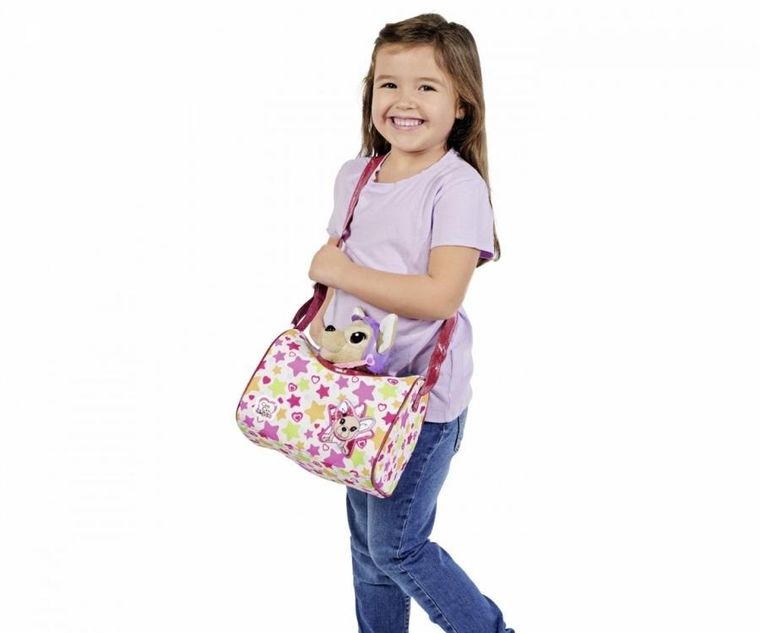 Chi Chi Love, Grand Tour, piesek w kasku, maskotka